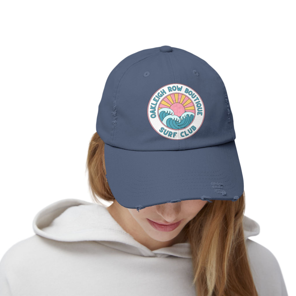 Surf Club Distressed Cap