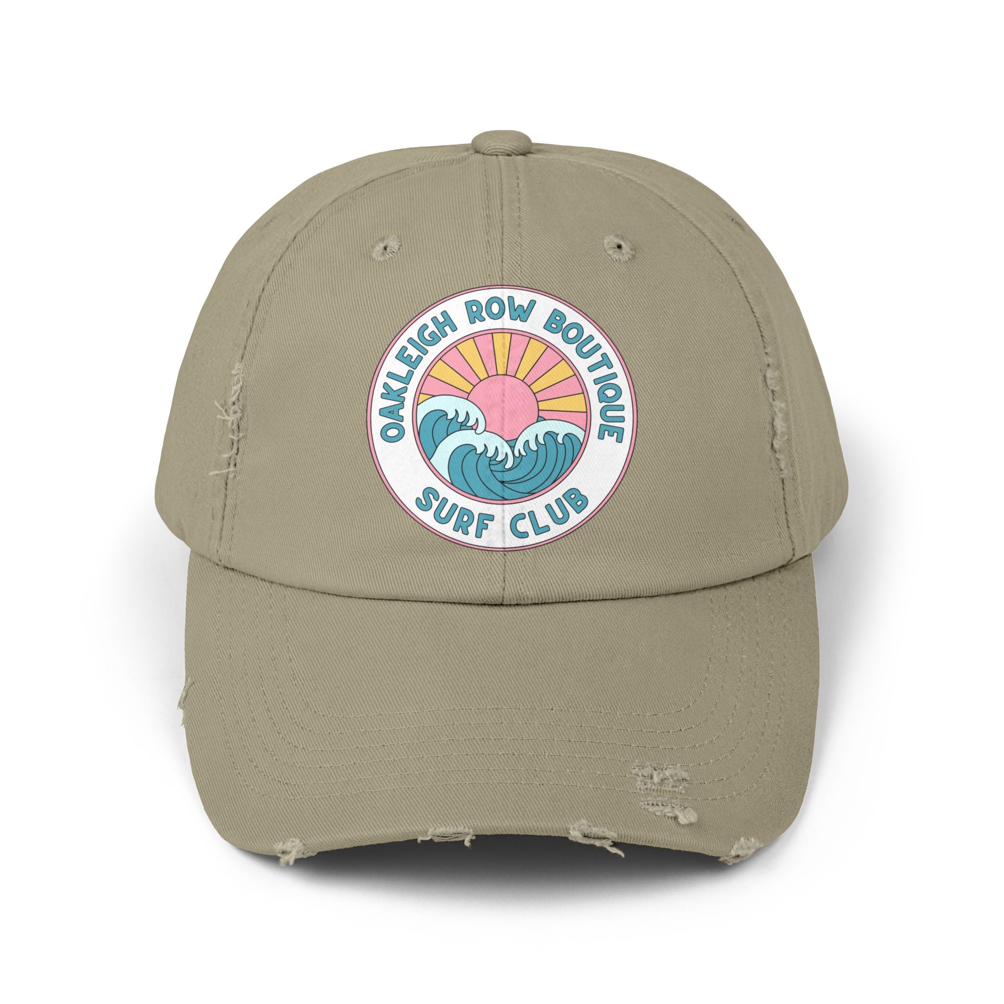 Surf Club Distressed Cap