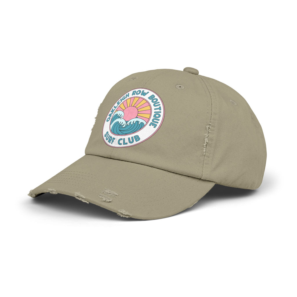 Surf Club Distressed Cap