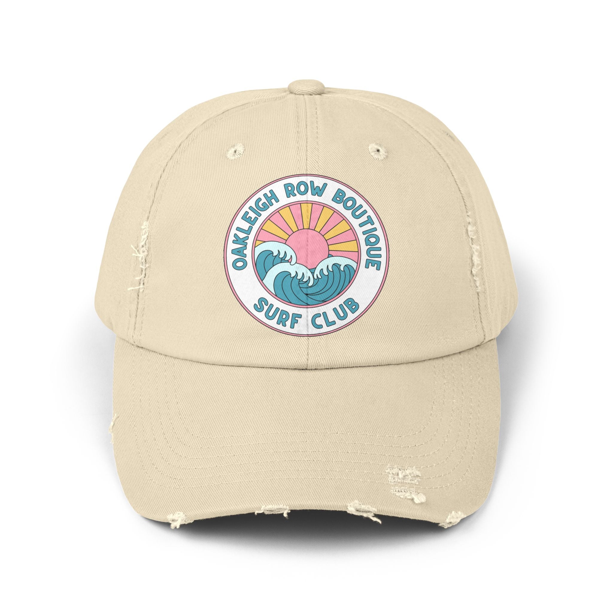 Surf Club Distressed Cap