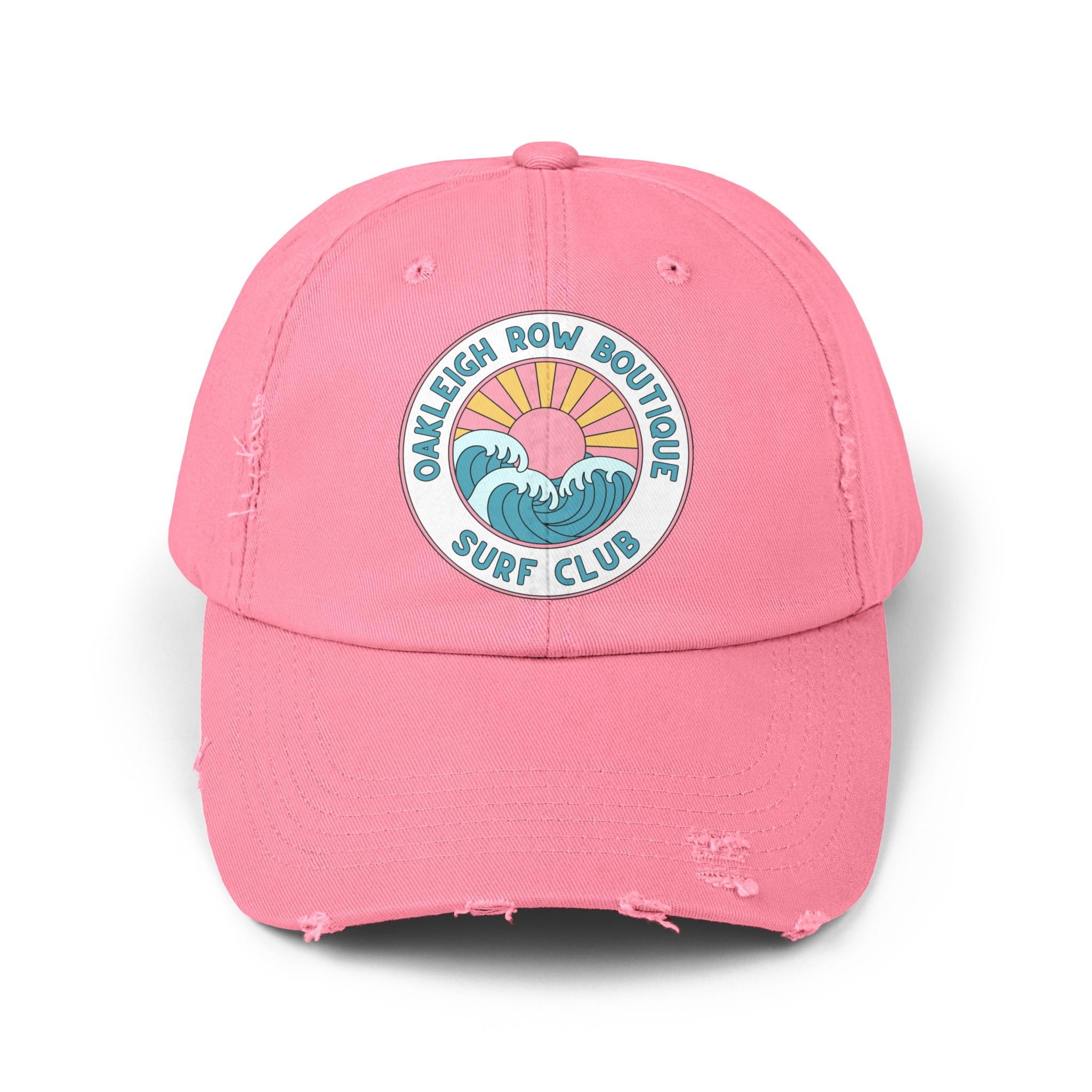 Surf Club Distressed Cap