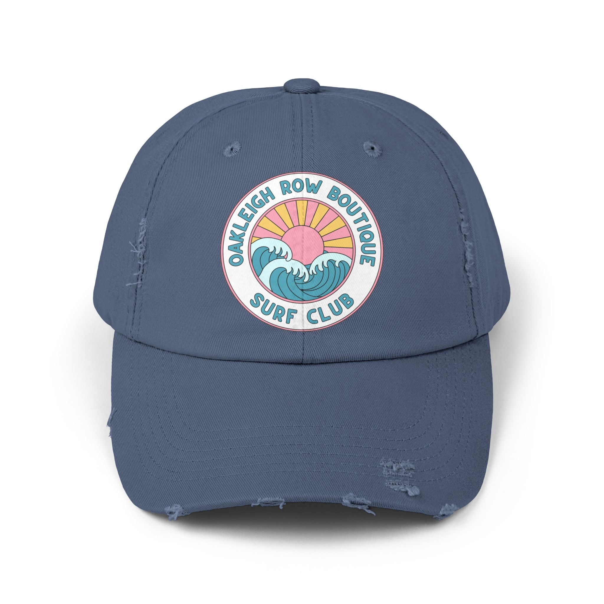 Surf Club Distressed Cap