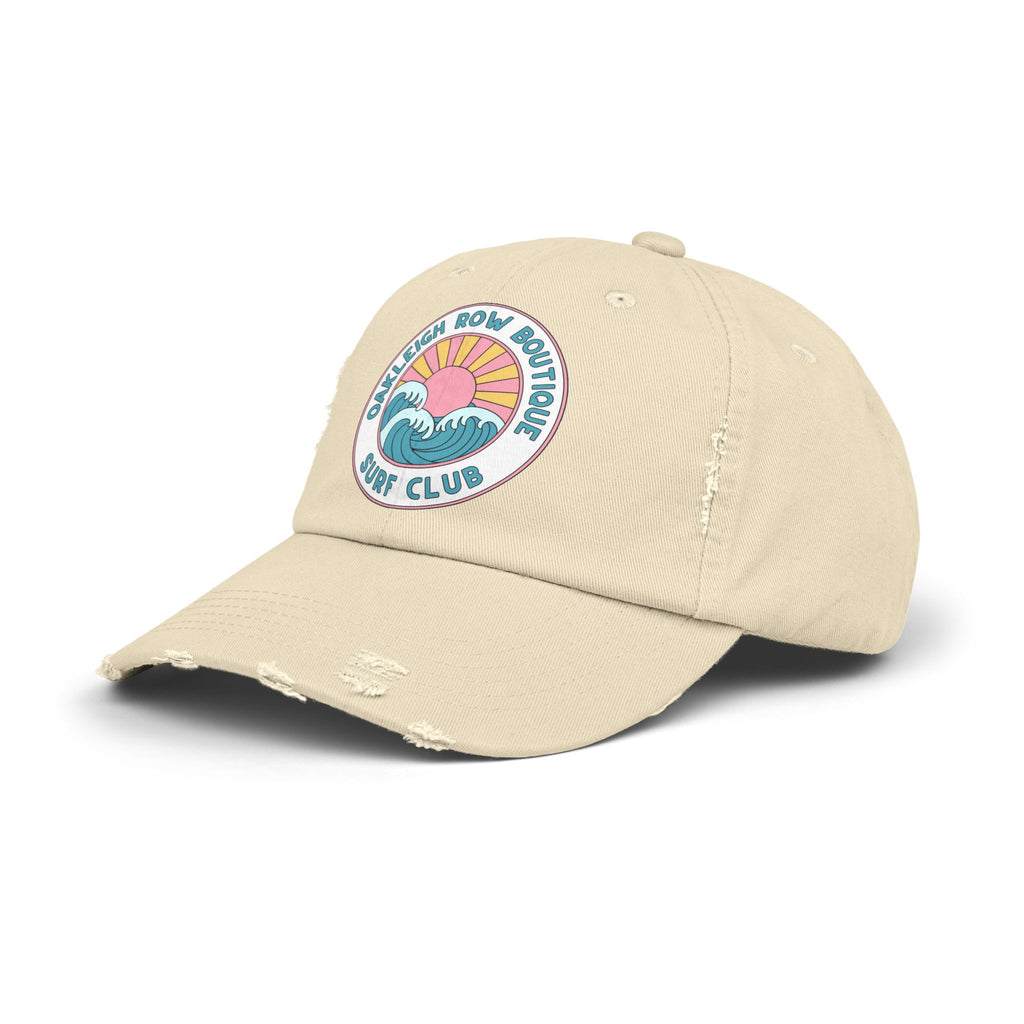 Surf Club Distressed Cap